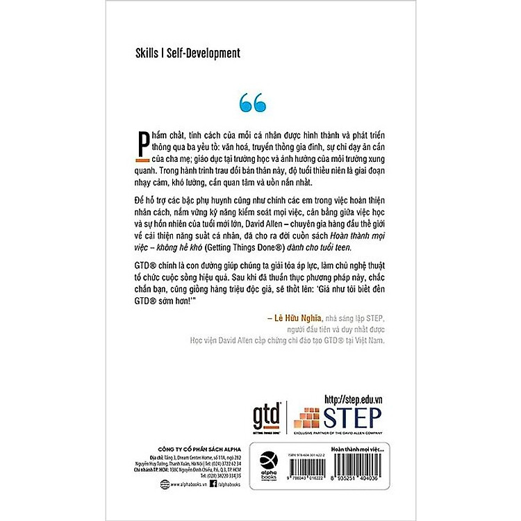 Hoàn Thành Mọi Việc Không Hề Khó Dành Cho Tuổi Teen - Ảnh 2