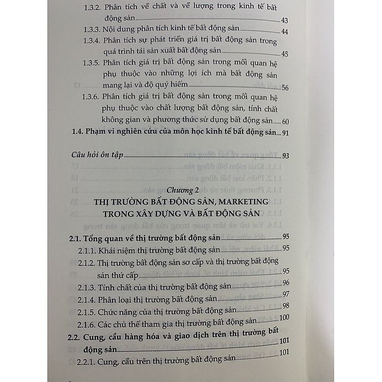 Giáo Trình Kinh Tế Bất Động Sản - Ảnh 3