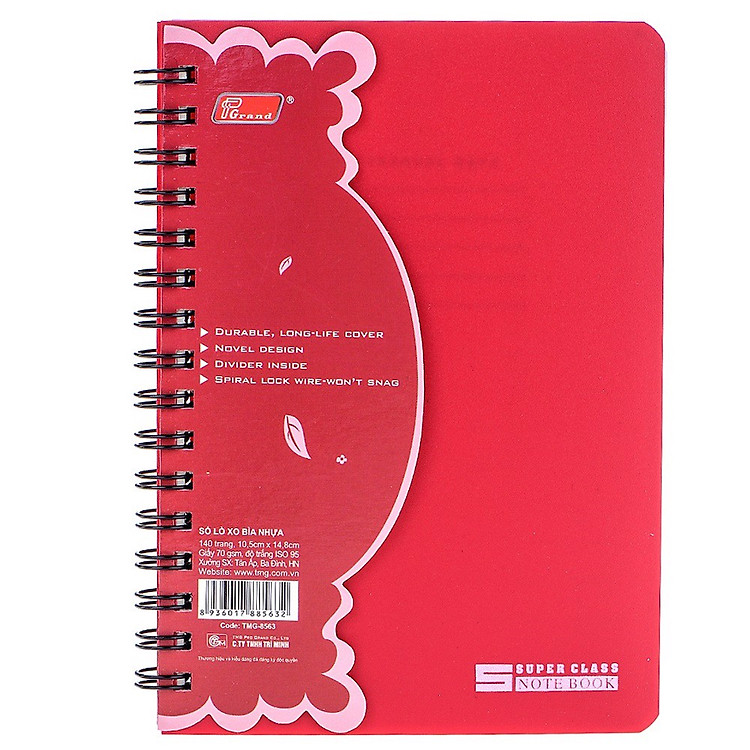 Sổ Lò Xo B5 Grand (140 trang)