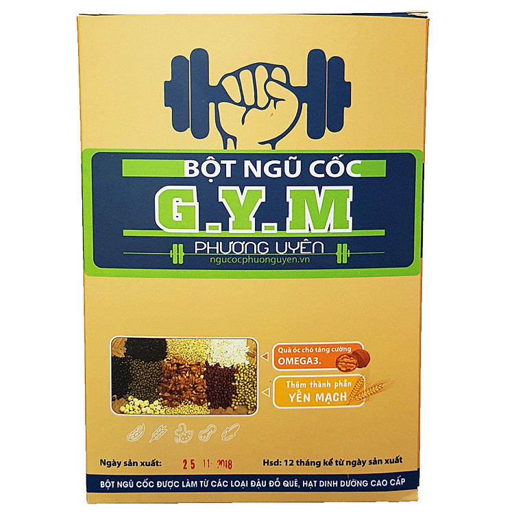 Bột ngũ cốc tập Gym2 Phương Uyên