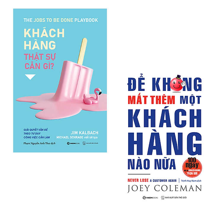 Combo 2 Cuốn Sách- Mở Lối Trải Nghiệm Khách Hàng-Khách Hàng Thật Sự Cần Gì?+ Để Không Mất Thêm Một Khách Hàng Nào Nữa