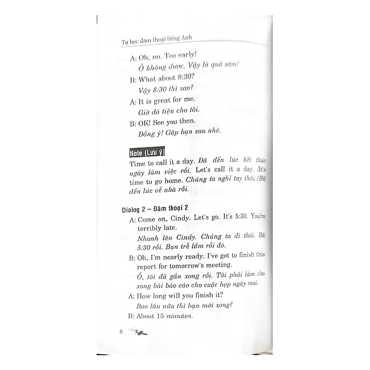 Tự Học Đàm Thoại Tiếng Anh Công Sở - Ảnh 9