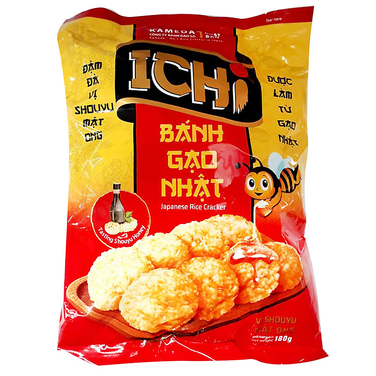 Bánh Gạo Nhật Ichi (180g)