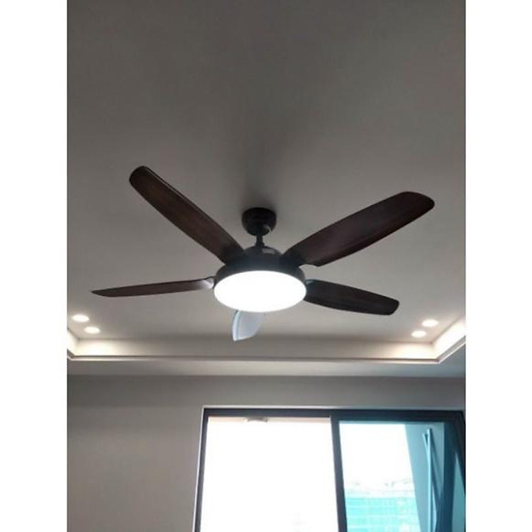 Quạt Trần Hiện Đại DC Lõi Đồng LED 3 Màu - Ảnh 6