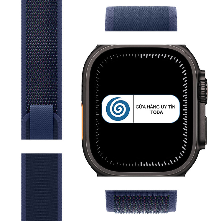 Dây Đeo Bện Nylon Loop cho Apple Watch Series & Apple Watch Ultra 40mm/41mm/42mm & 44mm/45mm/46mm/49mm - Hàng Nhập Khẩu