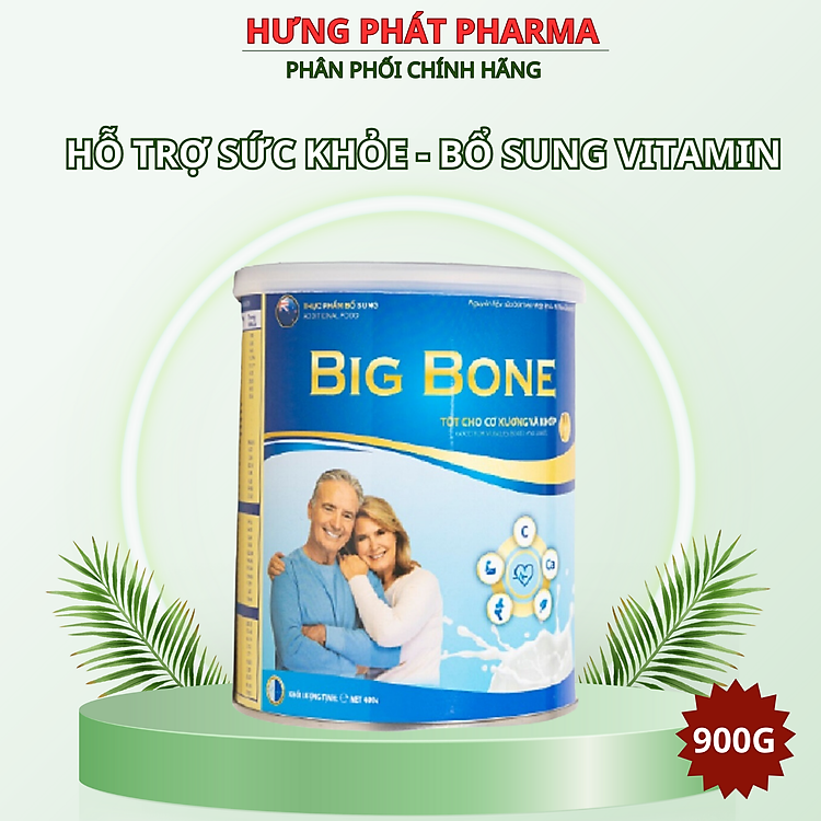 Sữa Non Xương Khớp BIG BONE Hộp 900g – CAO MINH CHUNG