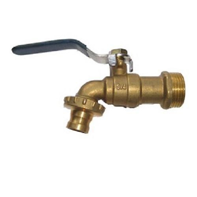 Vòi nước bằng đồng ren 21-27 (van nước bằng đồng)