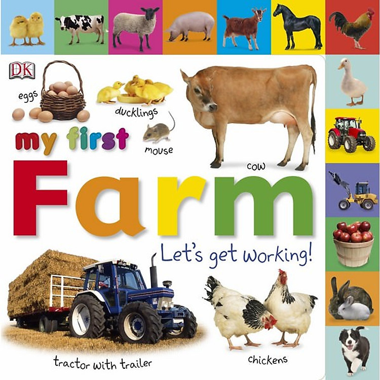 Sách My First Farm Let’s Get Working