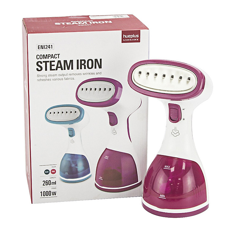 Bàn Ủi Mini Hơi Nước Cầm Tay Lock&Lock ENI241 (Chính Hãng Phân Phối) - 2 Màu