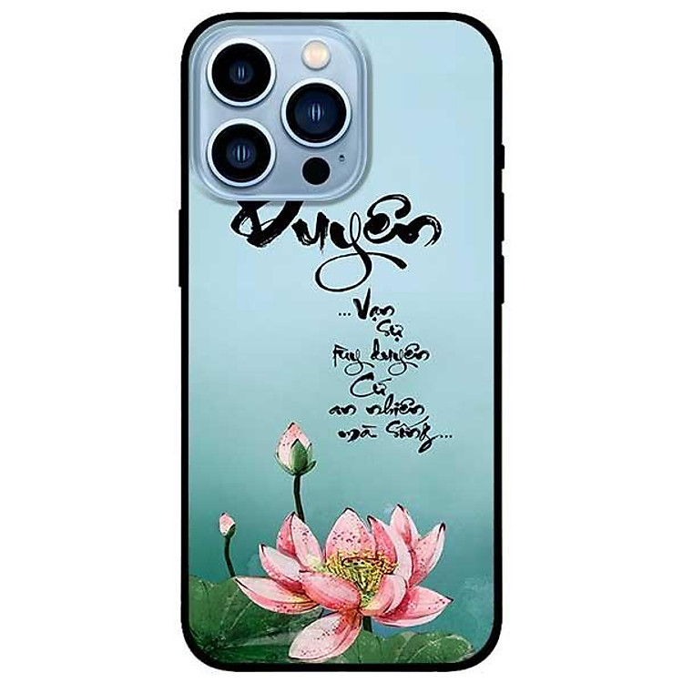 Ốp lưng dành cho Iphone 13 Mini - Iphone 13 - Iphone 13 Pro - Iphone 13 Pro Max - Duyên Sen Hồng