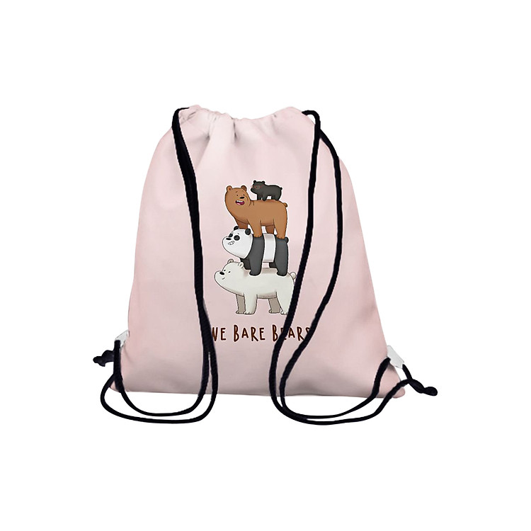 Túi Rút Unisex In Hình We Bare Bears BDHK051