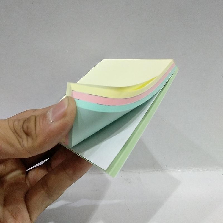 Giấy Nhắn 3x3 (1 tệp 4 màu) A01802 - Ảnh 2