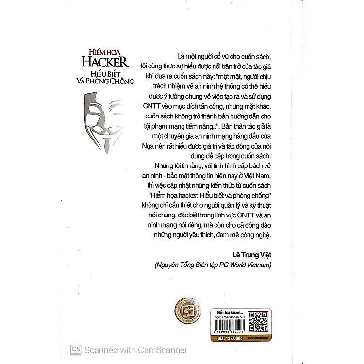 Hiểm Họa Hacker - Hiểu Biết Và Phòng Chống (Tái Bản) - Ảnh 5