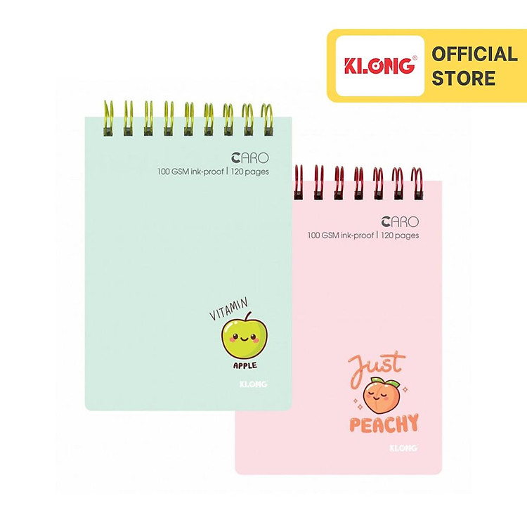 Sổ Caro Lò Xo KLONG B7 (120 trang)