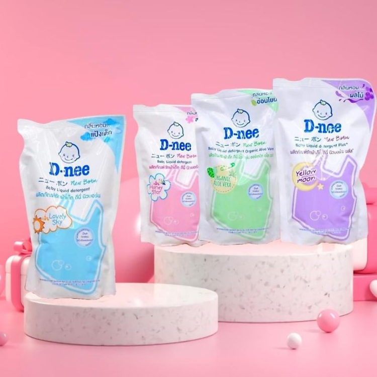 Dung Dịch Giặt Quần Áo D-Nee 600ml Chính hãng Tiết kiệm - Hình ảnh 5