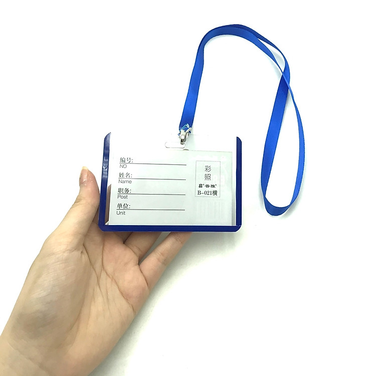 Bảng Tên Dây Lụa B8-021 (Mẫu 2 - Xanh Dương) - Ảnh 2