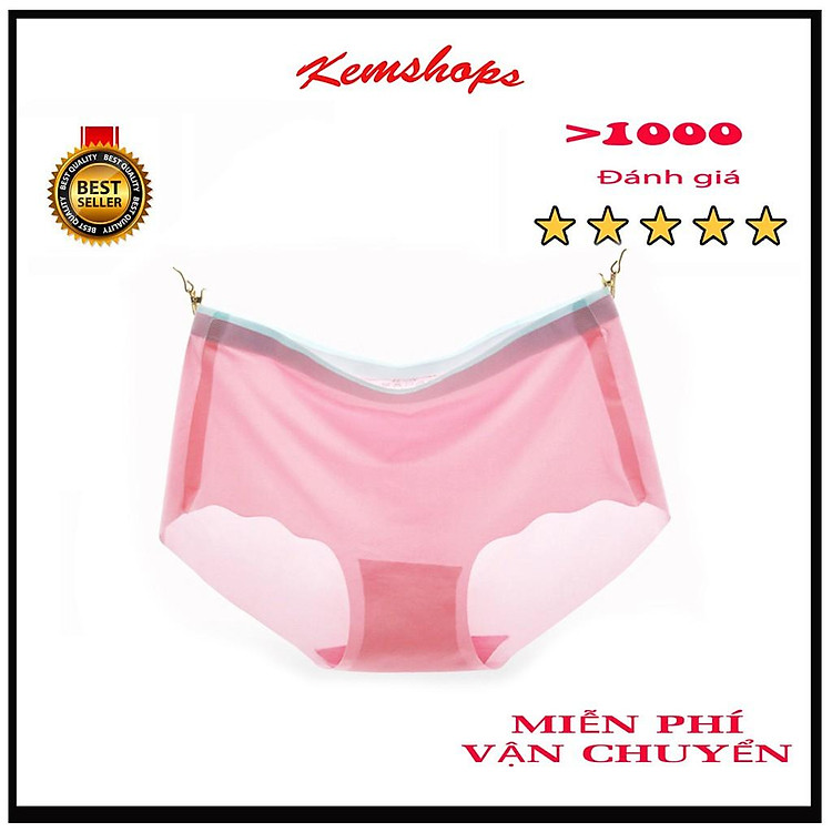 Quần Lót Nữ Su Lạnh Trơn / Không Viền / Cạp Ngắn / Chất Mát