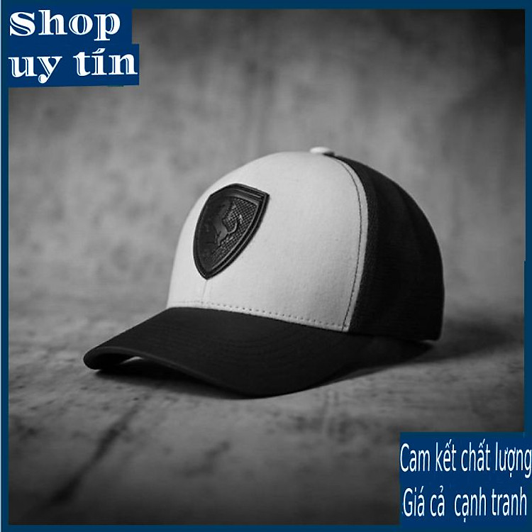 Freeship - MŨ NÓN KẾT LƯỠI TRAI NGỰA MÀU ĐEN TRẮNG THỜI TRANG NAM NỮ CHẤT LƯỢNG CAO CẤP - KIEU CPK