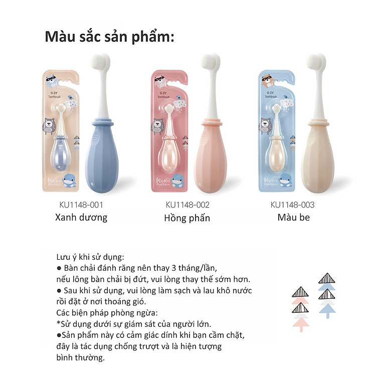Bàn Chải Đánh Răng Lông Mềm Cho Bé Chính hãng Ưu đãi - Hình ảnh 3