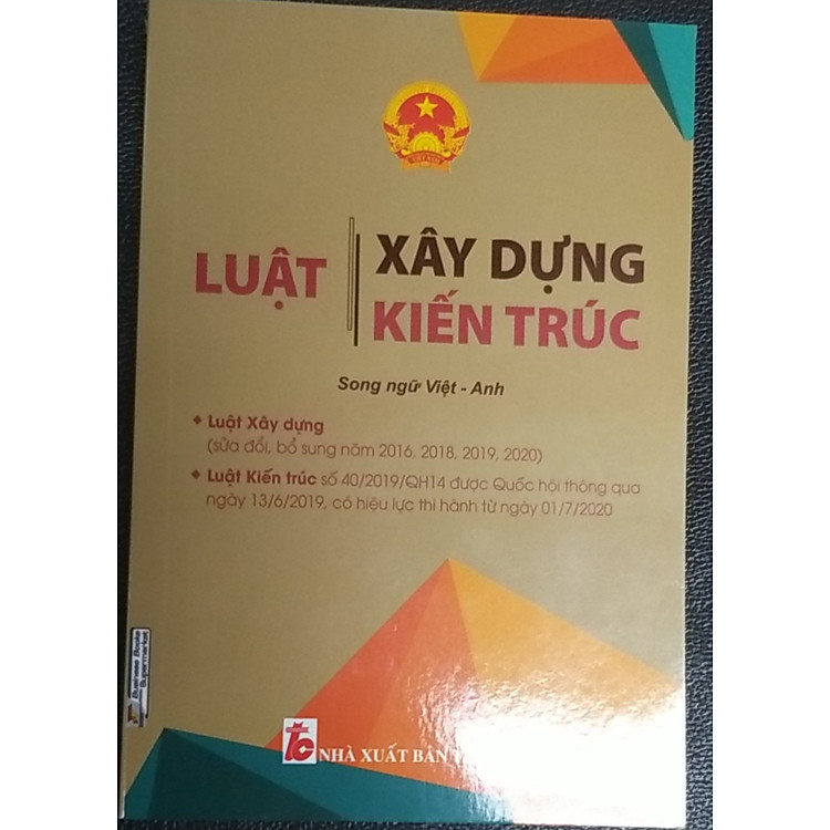 Luật Xây Dựng Kiến Trúc Song Ngữ Việt-Anh