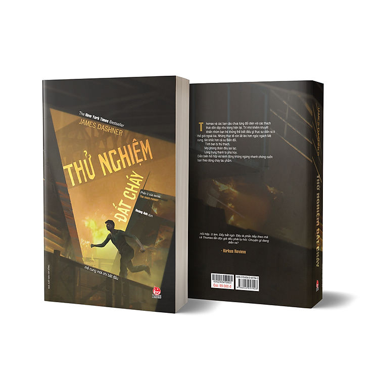 Sách Thử Nghiệm Đất Cháy - Phiên Bản Mới (Series Giải Mã Mê Cung)