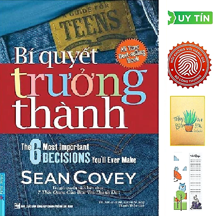 Bí Quyết Trưởng Thành - 7 Thói Quen Của Bạn Trẻ Thành Đạt (Tặng Kèm Bookmark CÚ MÈO + SỔ TAY XƯƠNG RỒNG)