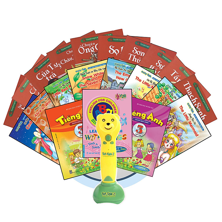 Bút Chấm Đọc Tot-Talk 2 - Bé Luyện Phát Âm (8 tuổi) - P05