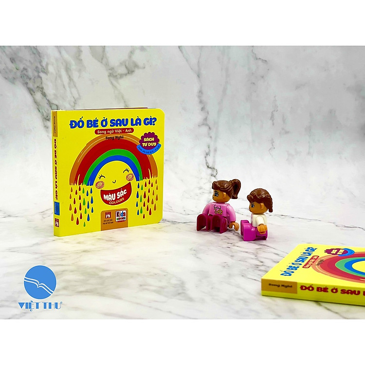 Combo 6 Quyển Đố Bé Ở Sau Là Gì Từ 0-5 Tuổi - Song Ngữ Anh- Việt - Ảnh 4