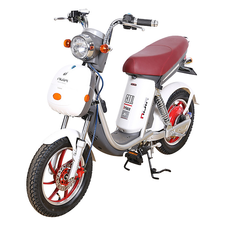 Xe Đạp Điện Nijia Plus - Tặng Mũ Bảo Hiểm + Móc Treo Đồ + Voucher + Biển Số Cùng Đăng Kí Xe + Quạt Tay Sành Điệu