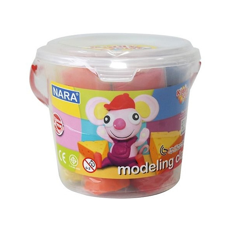 Tìm mua tại Avakids: Đất Nặn 5 Màu Kiddy Clay BK4005 - Ngập tràn khuyến mãi