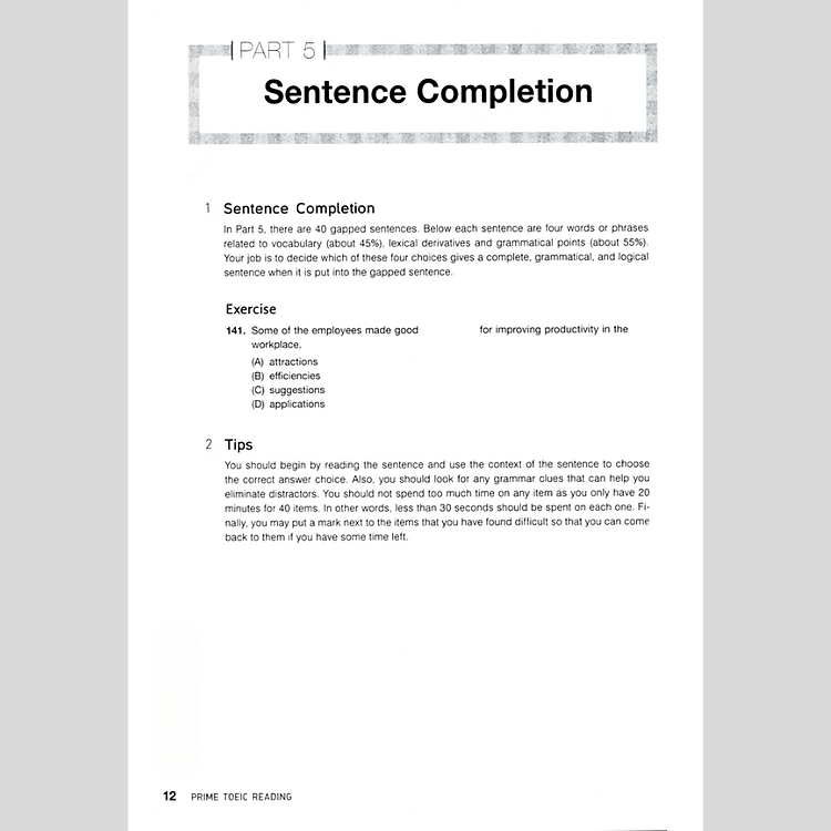 Prime TOEIC Reading - Ảnh 3
