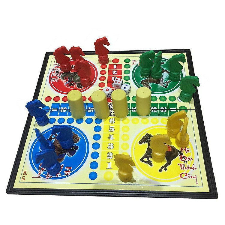 Mua Bộ cờ cá ngựa 28cm - Đồ chơi trí tuệ Chính hãng Ưu đãi - Hình ảnh 2