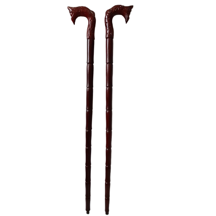 Gậy Batoong Chống Trượt Bằng Gỗ Cho Người Già