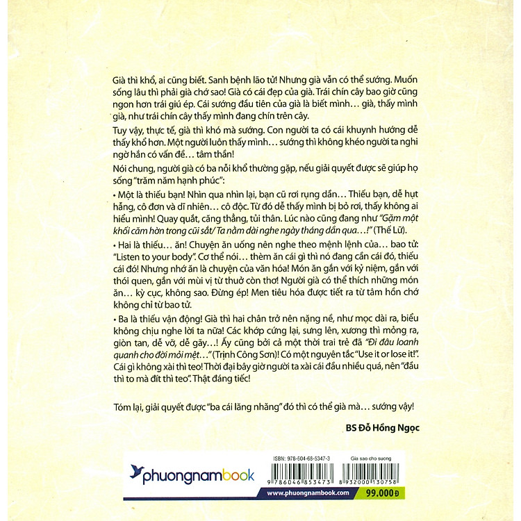 Già Sao Cho Sướng? - Để Có Một Tuổi Già Hạnh Phúc - Ảnh 3