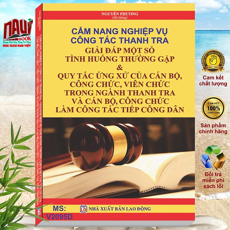 Cẩm Nang Nghiệp Vụ Công Tác Thanh Tra – Giải Đáp Một Số Tình Huống Thường Gặp