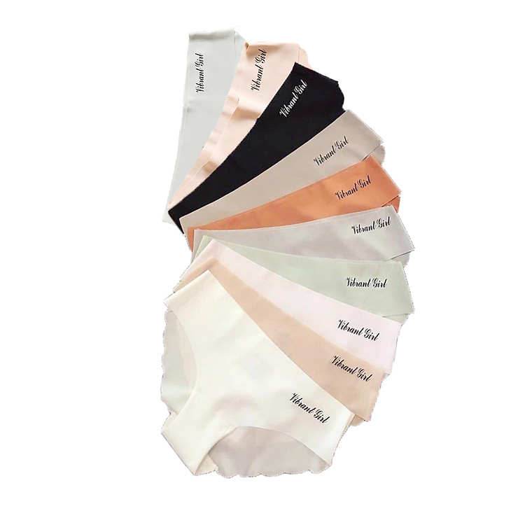 Combo 10 Quần lót nữ đúc su viền sóng không đường may - ZQ1028