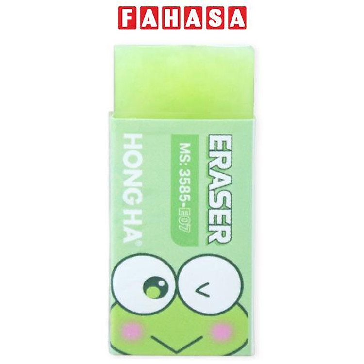 Gôm Tẩy Thạch Màu Chú Ếch Xanh Hồng Hà 3585-E07