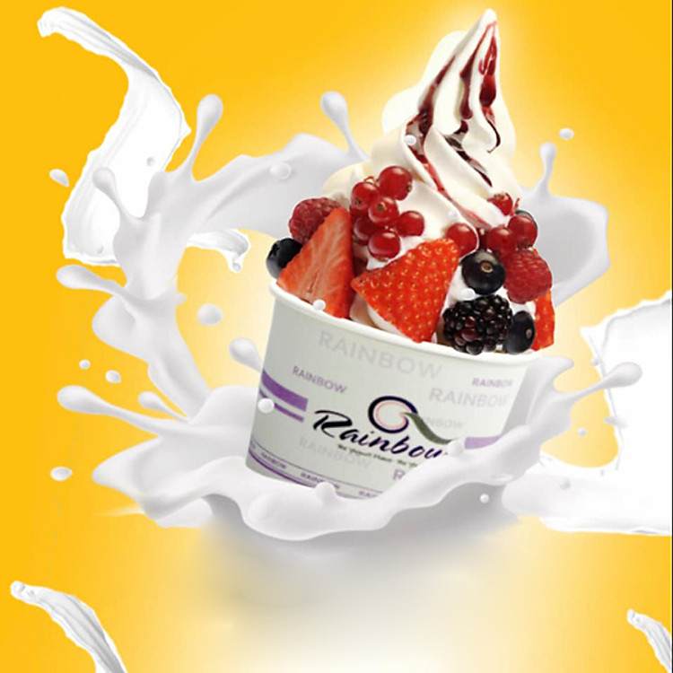 Hệ Thống Rainbow Yogurt - Giải Nhiệt, Sảng Khoái Tinh Thần Với Các Loại Yogurt Thơm Ngon Nhiều Hương Vị