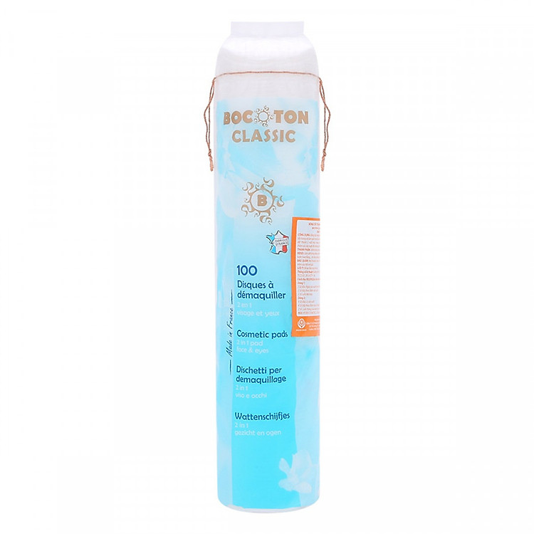 Bông tẩy trang Bocoton 100 miếng