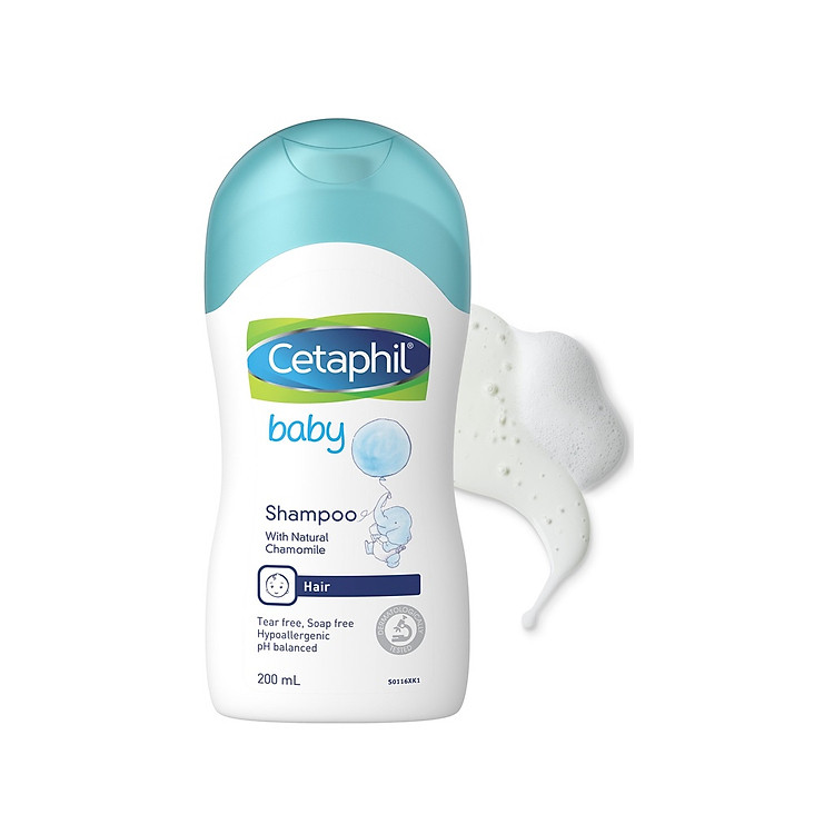 Dầu Gội Cetaphil Baby 200ml Chính hãng Ưu đãi - Hình ảnh 3