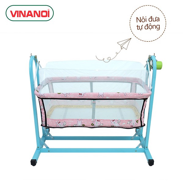 Nôi võng tự động cho bé 2 trong 1 VINANOI - NV35 sức đưa 35kg