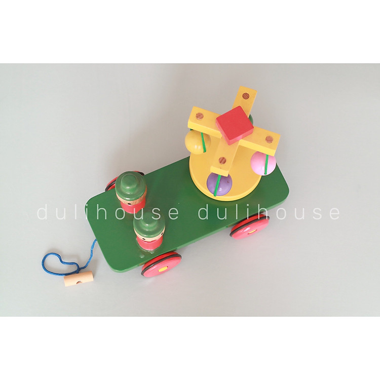 Đồ Chơi Gỗ Xe Chuyển Động DULI Chính hãng Tiết kiệm - Hình ảnh 2