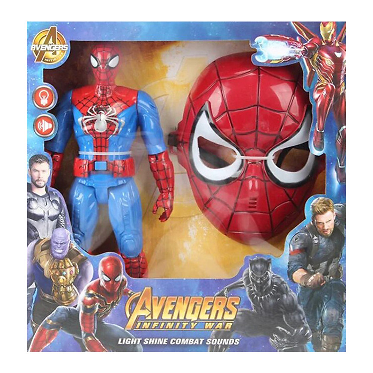 Đồ chơi mô hình người nhện kèm mặt nạ Hangwing - HWA1323176