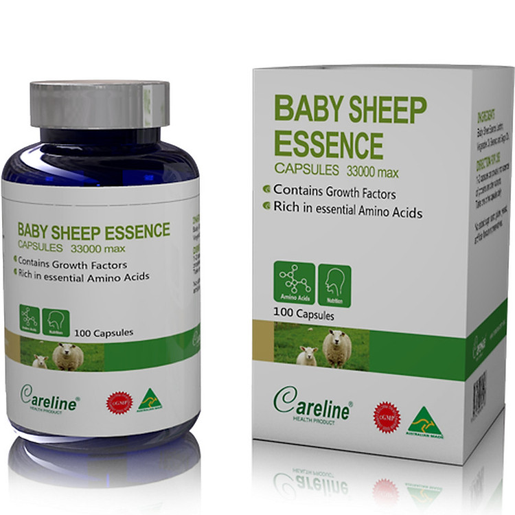 BABY SHEEP ESSENCE – VIÊN UỐNG NHAU THAI CỪU 60 VIÊN