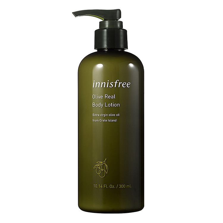 Sữa dưỡng ẩm toàn thân hương ô liu innisfree Olive Real Body Lotion (310ml)