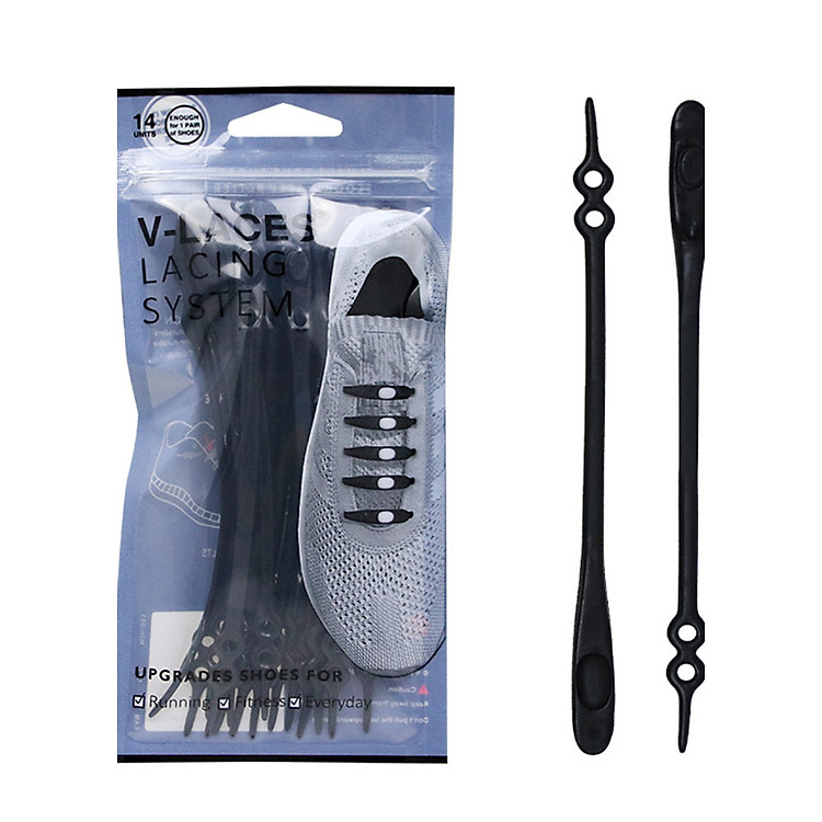 Bộ Dây Giày Cao Su Thông Minh V-Laces Thế Hệ 2 DG005