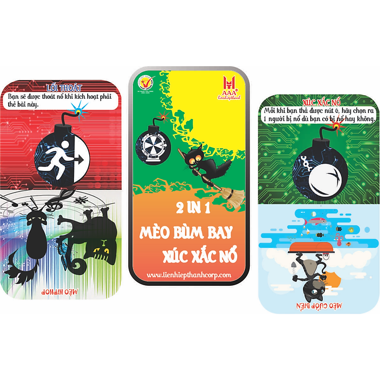 Thẻ Mèo Bùm-Xúc Xắc Nổ Chính hãng Tiết kiệm - Hình ảnh 2