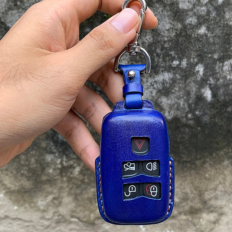 sản phẩm bao da bảo vệ chìa khóa dành cho chìa xe range rover - bao chìa đeo hông với chất liệu da veg ý cao cấp