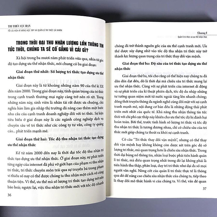 Tri Thức Cực Hạn - Tối Ưu Hóa Kĩ Năng Học Tập Và Quản Lí Tri Thức Cá Nhân - Ảnh 5