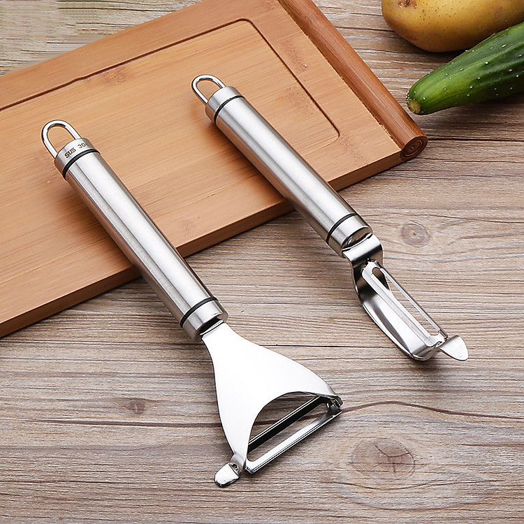 Bộ 2 Dao Gọt Vỏ Trái Cây, Dao Bào Củ Quả